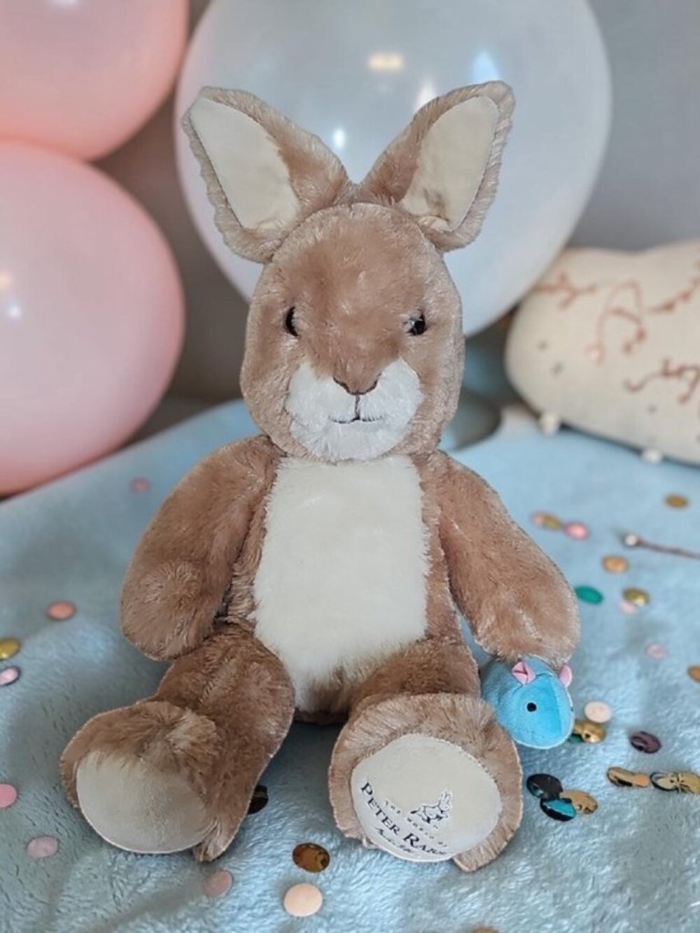 Build-A-Bear Workshop The World of Peter Rabbit Plush Bunny with Blue Mouse